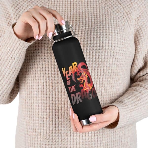 Year of the Dragon Copper Vacuum Insulated Bottle, 22oz - Image 13