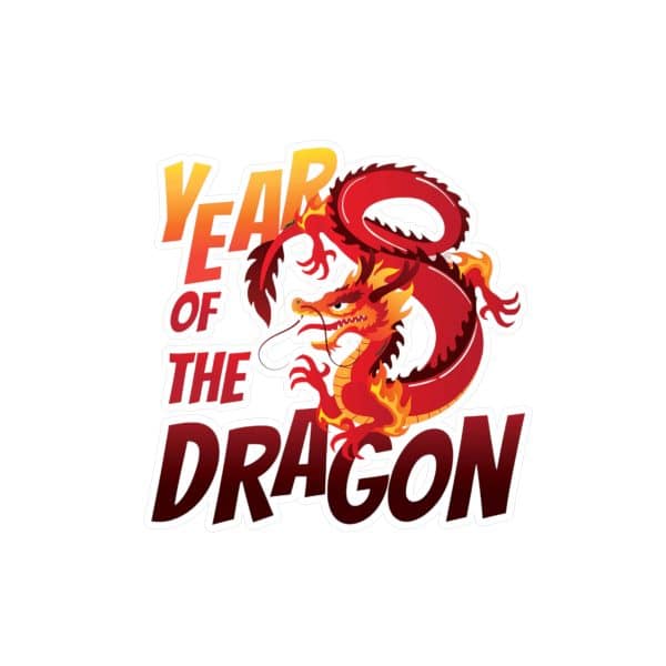Year of the Dragon Kiss-Cut Vinyl Decals - Image 19