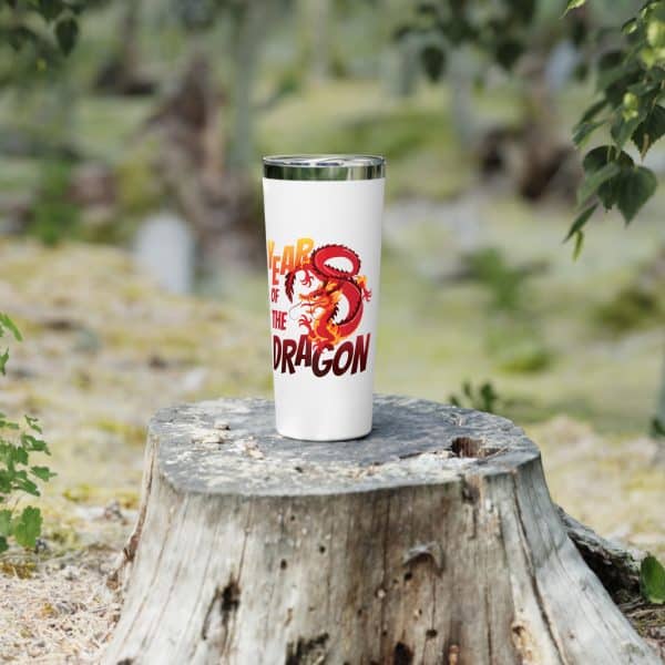 Year of the Dragon Copper Vacuum Insulated Tumbler, 22oz - Image 7