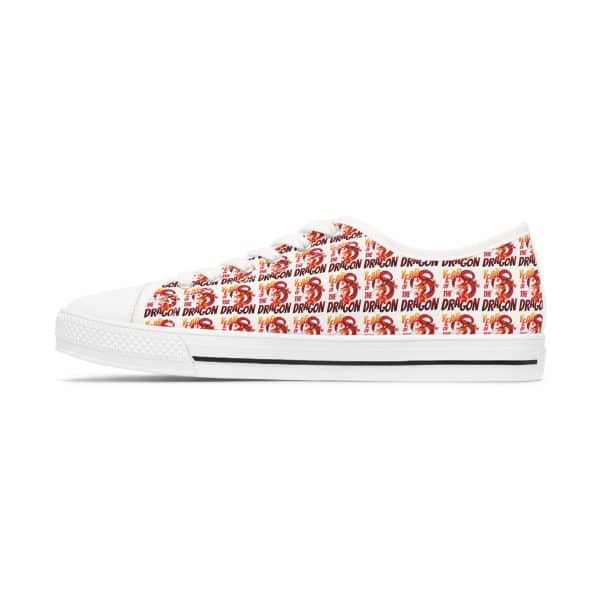 Year of the Dragon Women's Low Top Sneakers - Image 13
