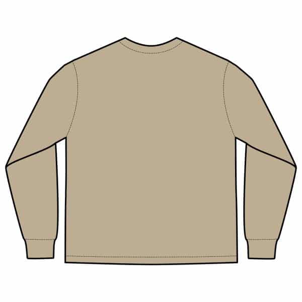 Year of the Dragon Men's Heavy Faded Long Sleeve Tee - Image 4