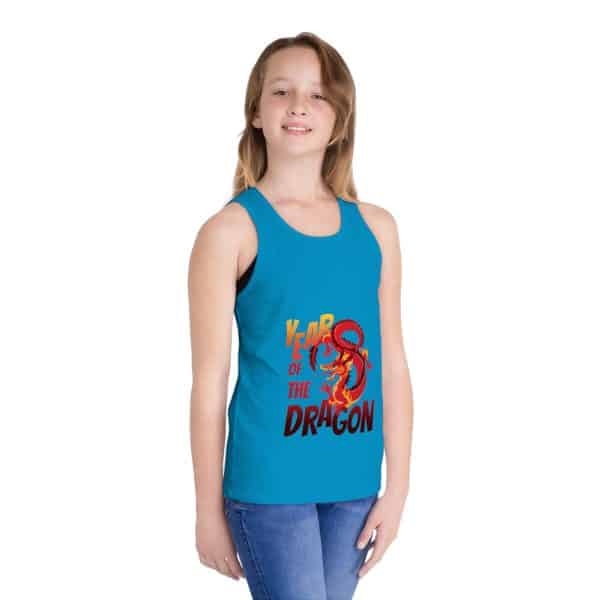 Year of the Dragon Kid's Jersey Tank Top - Image 12