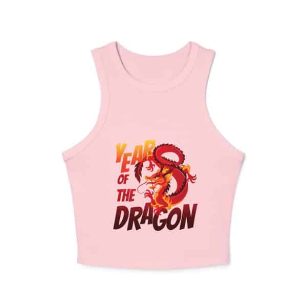 Year of the Dragon Women's Micro Rib Racer Tank Top - Image 21