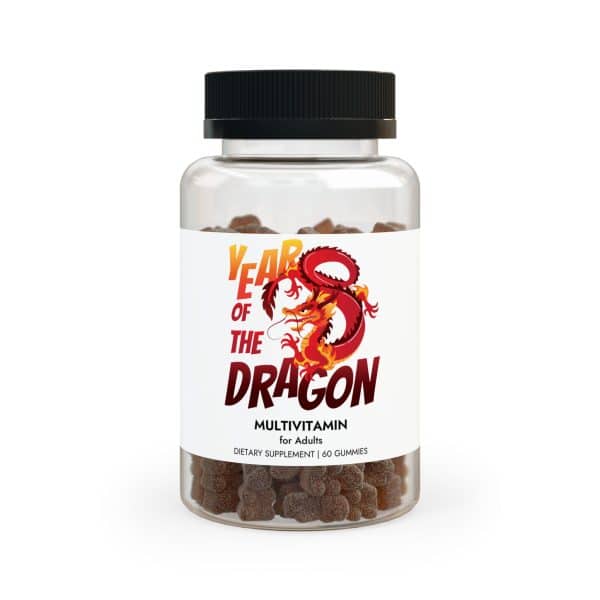 Year of the Dragon Multivitamin Gummies for Adults (60 Gummies) - Image 2
