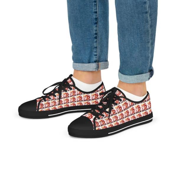 Year of the Dragon Men's Low Top Sneakers - Image 8
