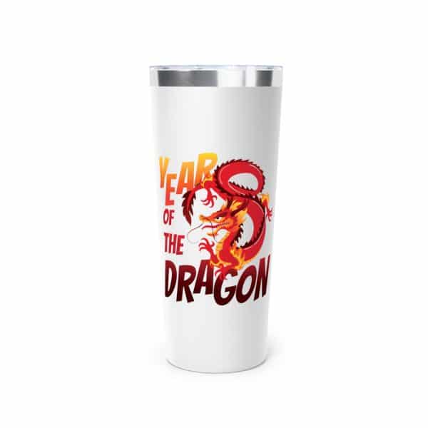 Year of the Dragon Copper Vacuum Insulated Tumbler, 22oz