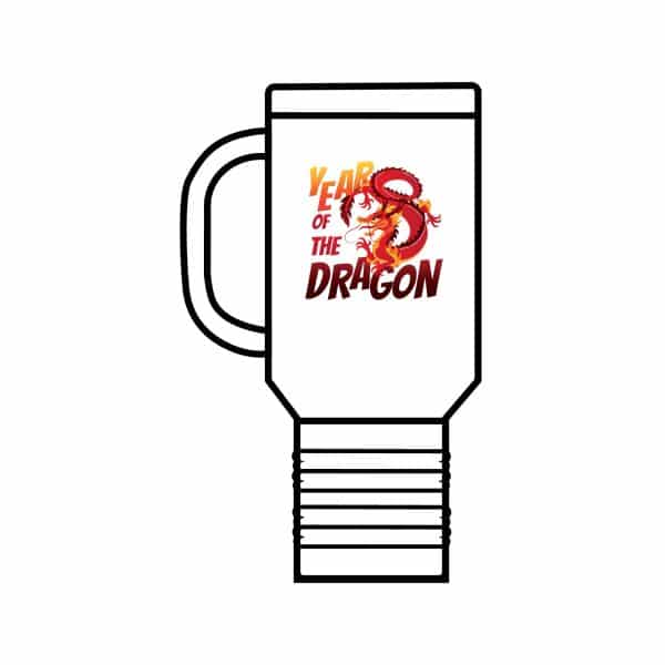 Year of the Dragon Insulated Travel Mug, 40oz - Image 2