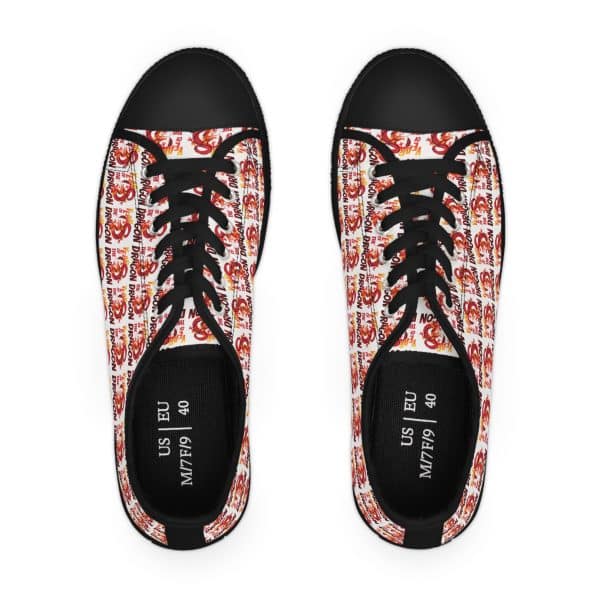 Year of the Dragon Women's Low Top Sneakers - Image 6