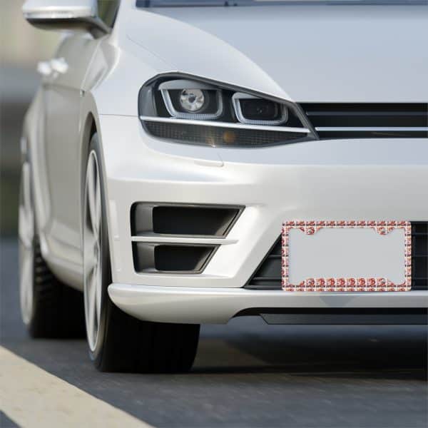 Year of the Dragon Metal License Plate Frame - Image 4