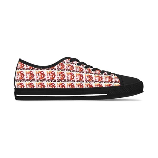 Year of the Dragon Women's Low Top Sneakers - Image 3