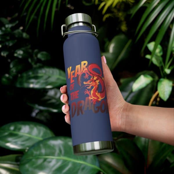 Year of the Dragon Copper Vacuum Insulated Bottle, 22oz - Image 21