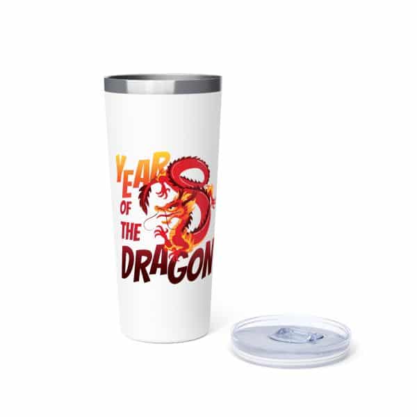 Year of the Dragon Copper Vacuum Insulated Tumbler, 22oz - Image 5