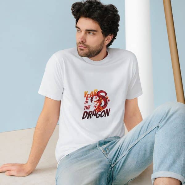 Year of the Dragon Organic Staple T-shirt - Image 8
