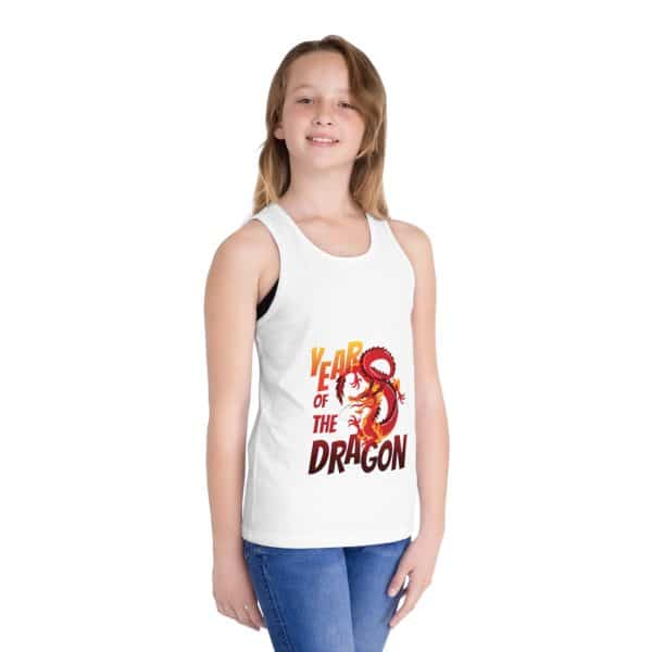 Year of the Dragon Kid's Jersey Tank Top - Image 3