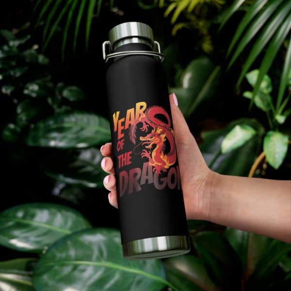 Year of the Dragon Copper Vacuum Insulated Bottle, 22oz - Image 14