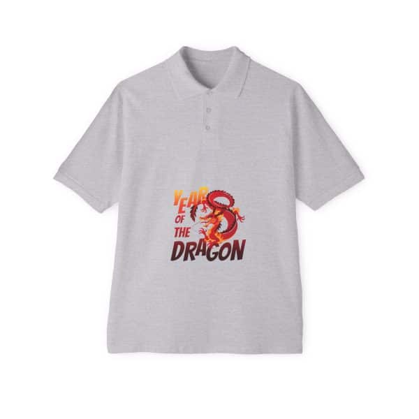 Year of the Dragon Men's Piqué Polo - Image 16