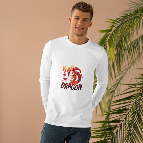 Year of the Dragon Men’s Base Longsleeve Tee - Image 6