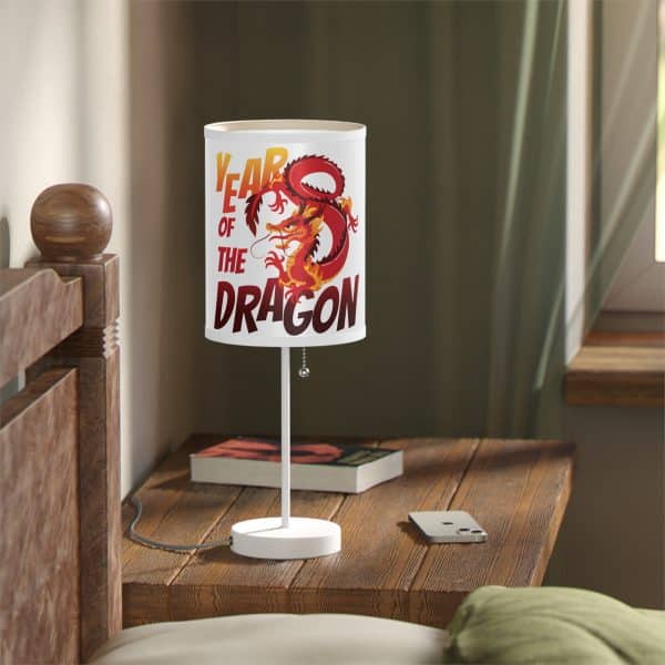 Year of the Dragon Lamp on a Stand, US|CA plug - Image 5