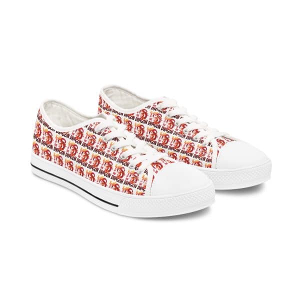 Year of the Dragon Women's Low Top Sneakers - Image 9
