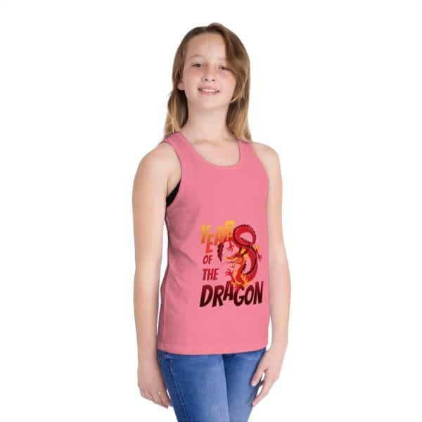 Year of the Dragon Kid's Jersey Tank Top - Image 15