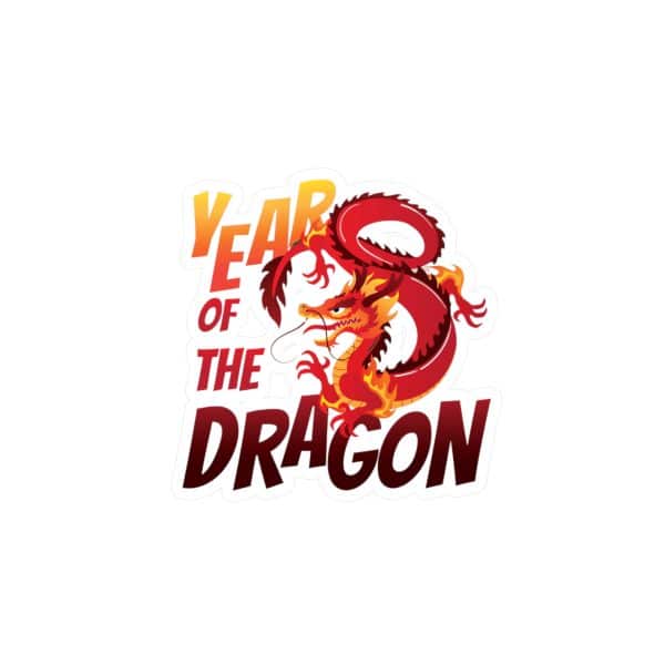 Year of the Dragon Kiss-Cut Vinyl Decals - Image 7