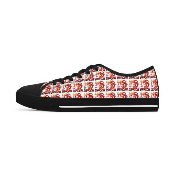 Year of the Dragon Women's Low Top Sneakers - Image 2