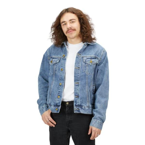 Year of the Dragon Men's Denim Jacket - Image 3