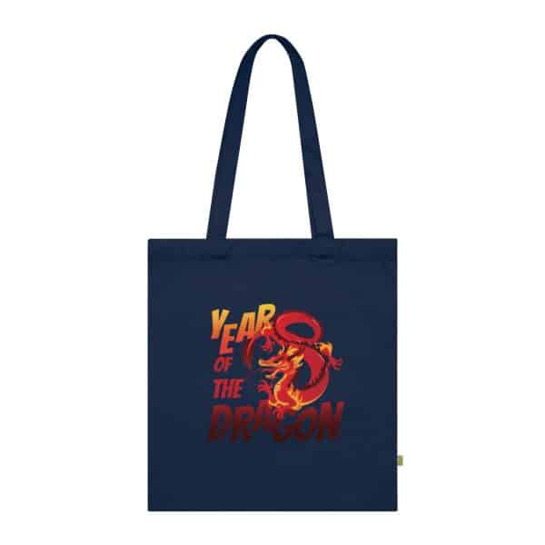 Year of the Dragon Organic Cotton Tote Bag - Image 6