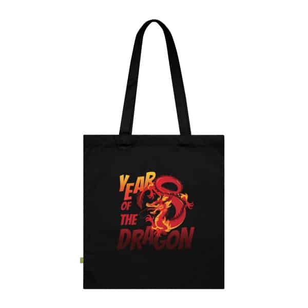 Year of the Dragon Organic Cotton Tote Bag