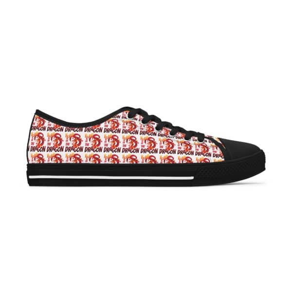 Year of the Dragon Women's Low Top Sneakers - Image 4