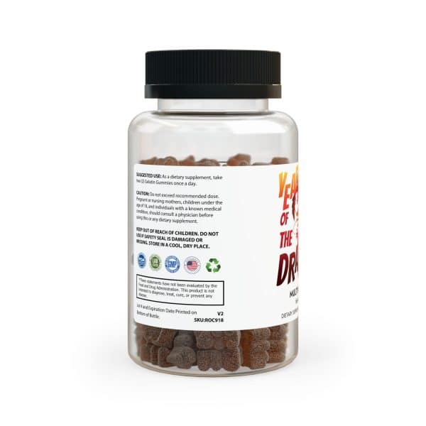 Year of the Dragon Multivitamin Gummies for Adults (60 Gummies) - Image 3