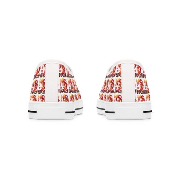Year of the Dragon Women's Low Top Sneakers - Image 15