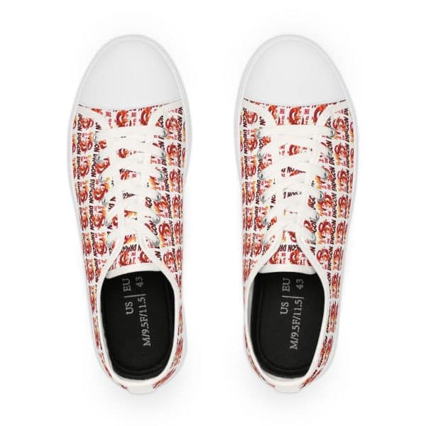 Year of the Dragon Men's Low Top Sneakers - Image 10