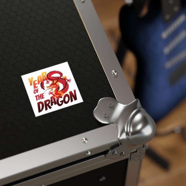 Year of the Dragon Laminate Stickers, Square - Image 33