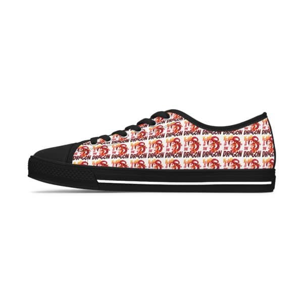 Year of the Dragon Women's Low Top Sneakers - Image 5