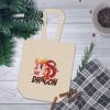 Year of the Dragon Double Wine Tote Bag - Image 3
