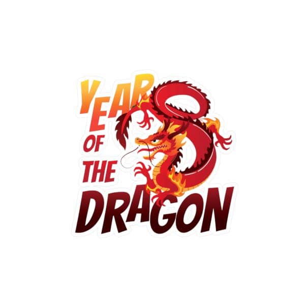 Year of the Dragon Kiss-Cut Vinyl Decals - Image 13