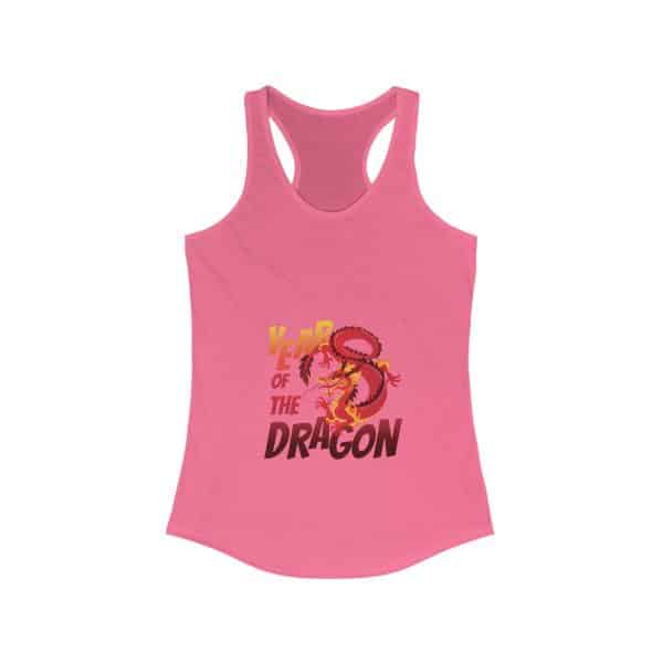 Year of the Dragon Women's Ideal Racerback Tank - Image 25