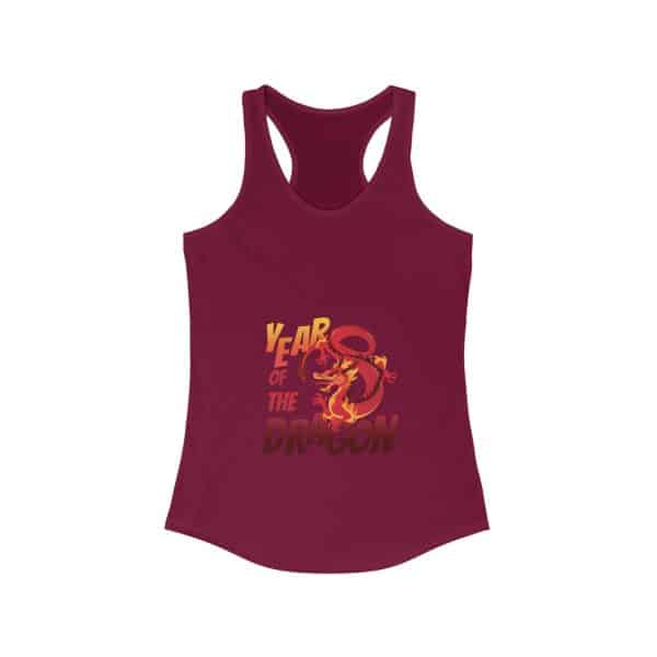 Year of the Dragon Women's Ideal Racerback Tank - Image 27