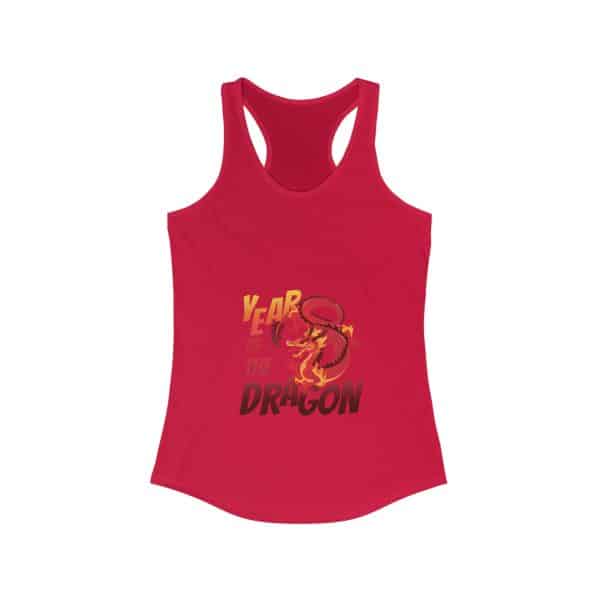 Year of the Dragon Women's Ideal Racerback Tank - Image 29