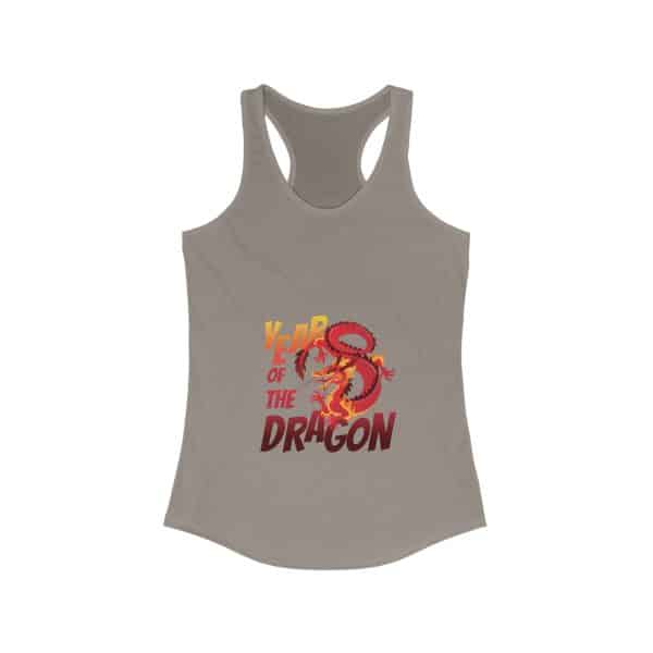 Year of the Dragon Women's Ideal Racerback Tank - Image 7