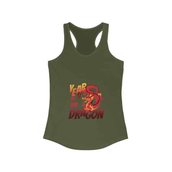 Year of the Dragon Women's Ideal Racerback Tank - Image 9
