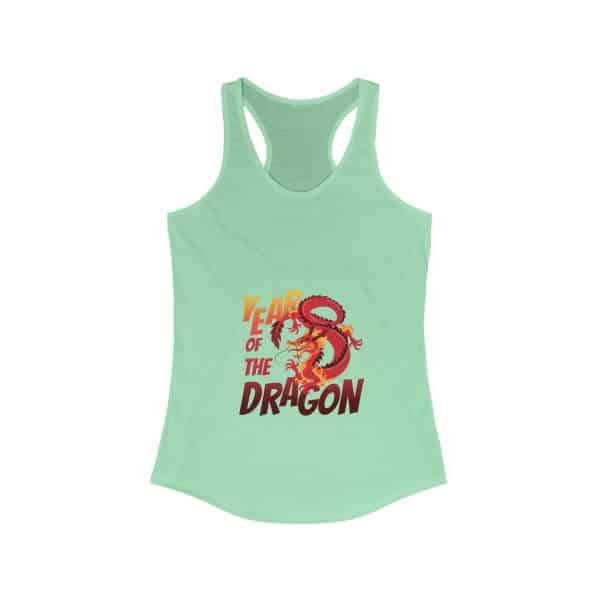 Year of the Dragon Women's Ideal Racerback Tank - Image 11