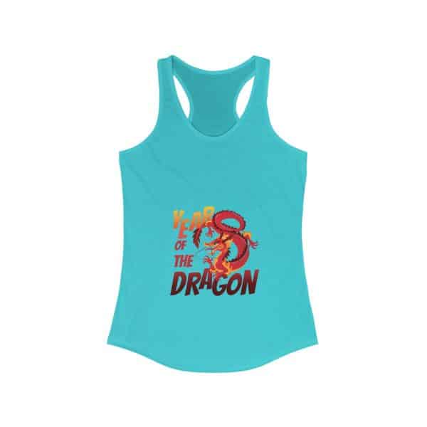 Year of the Dragon Women's Ideal Racerback Tank - Image 15