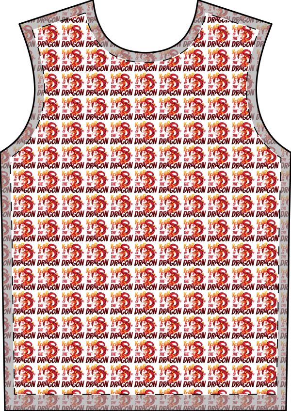 Year of the Dragon Men's Pajama Set (AOP)