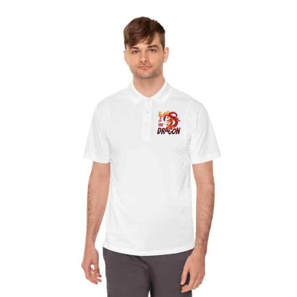 Year of the Dragon Men's Sport Polo Shirt - Image 3