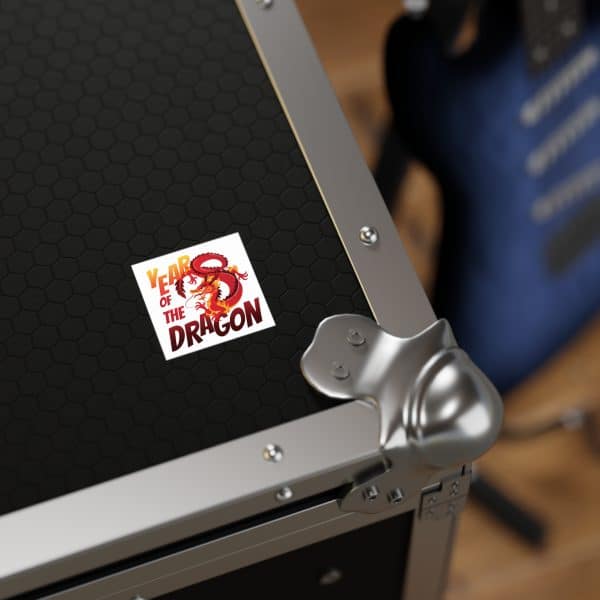 Year of the Dragon Laminate Stickers, Square - Image 10