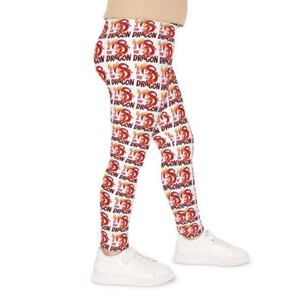 Year of the Dragon Kids Leggings (AOP) - Image 5