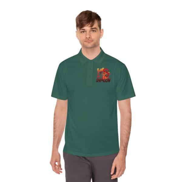 Year of the Dragon Men's Sport Polo Shirt - Image 33